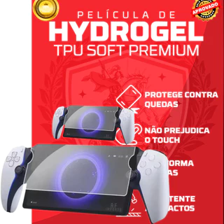 Película Hidrogel HD para Playstation Portal, PSP e PS Vita (Todos Modelos) – Anti Risco e Alta Resistência