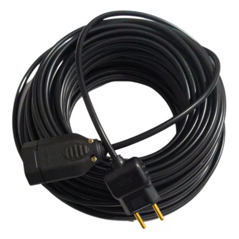 Extensão Eletrica 50 Metros Reforçada Profissional 10/20aa | Shopee Brasil