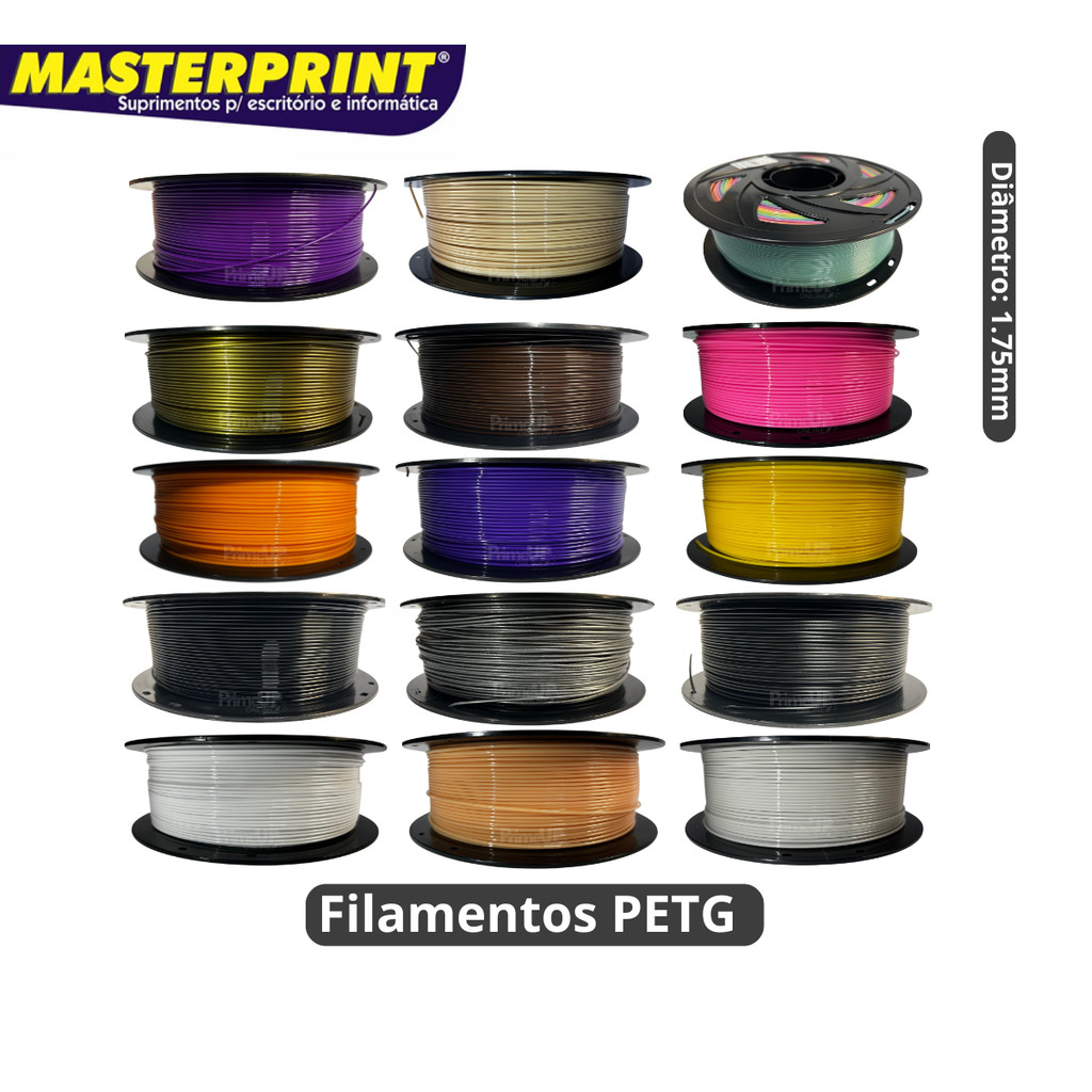 Filamentos PETG - Masterprint