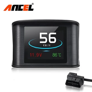 ANCEL P10 Car Head-up HUD Display OBD2 Medidor Digital De Tensão Automática Scanner De Consumo De Combustível em Oferta na Shopee
