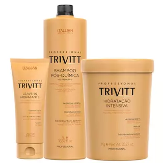 Trivitt Shampoo 1L Trivitt + Mascara 1Kg + Leave-In 250 Ml em Oferta na Shopee