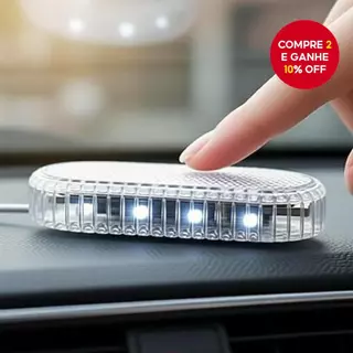 6 LED Recarregável com Toque, Luz Interna do Carro, Cúpula, Teto, Leitura, Porta-malas, Carregamento Direto USB, Mini em Oferta na Shopee