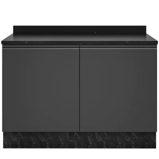 Balcão Linea 2 Portas 1 Prateleira - 120,1cm de largura Bartira em Oferta na Shopee