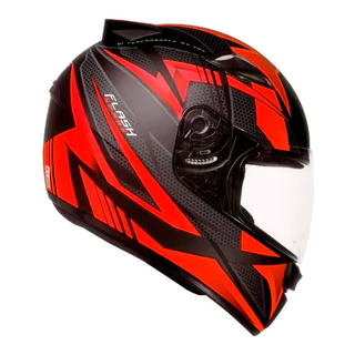 Capacete Moto Original Ebf New Spark Flash Viseira Antirrisco Masculino Feminino Envio Rápido
