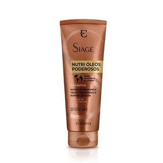 Eudora Siàge Nutri Óleos Poderosos Shampoo 250ml em Oferta na Shopee