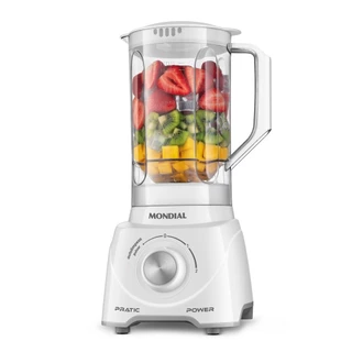 Liquidificador 2 velocidades 550W Pratic Power - L-97-W Mondial em Oferta na Shopee