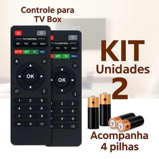 Controles Remotos Para TV Box Inteligente Completo
