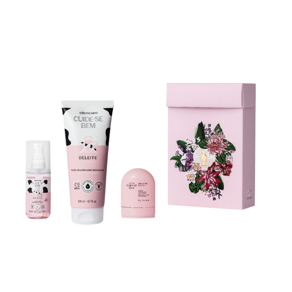 Kit Presente Cuide-se Bem Deleite Mães26 (3 itens) - O Boticário em Oferta na Shopee