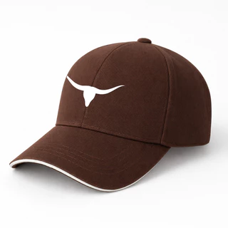 Bone Country Touro Unissex Masculino Feminino Regulável Várias Cores