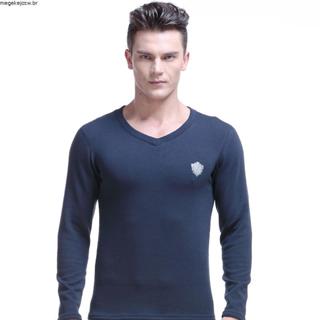 Kit 2 Pijama Longo Adulto Masculino Manga Comprida E Calça Rcl Modas em Oferta na Shopee
