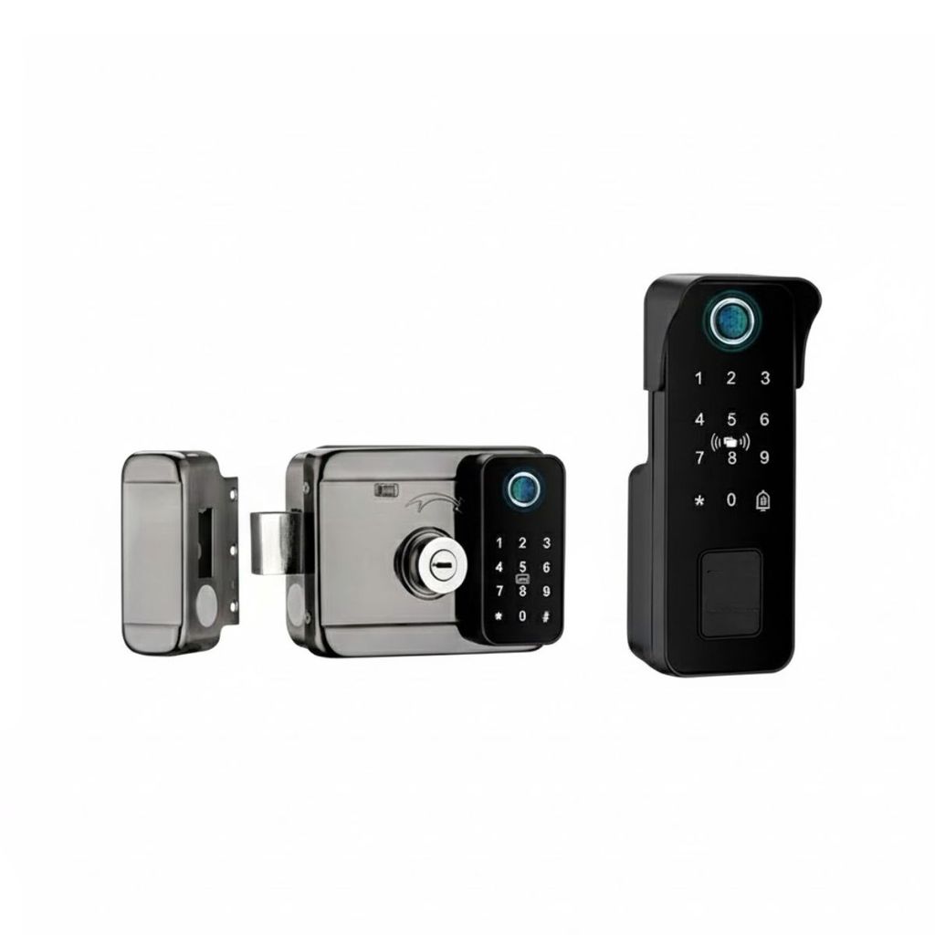 Fechadura Digital Biometrica Controle Inteligente H005 Tuya | Shopee Brasil