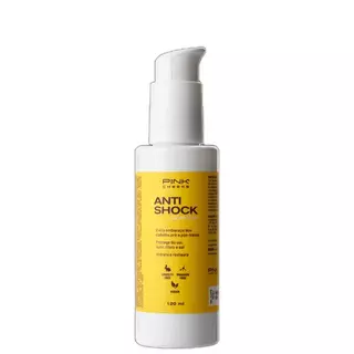 Pink Cheeks Anti Shock - Leave-in 120ml Blz em Oferta na Shopee