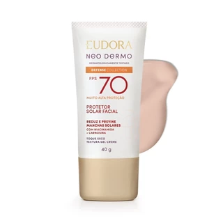 Eudora Neo Dermo Emulsão de Proteção FPS 70 Cor 1 40g em Oferta na Shopee