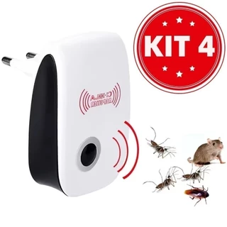 Kit 1/2/3/4 Repelentes Ultrassônicos Eletrônicos Bivolt – Proteção Contra Mosquitos/ Baratas - WYL em Oferta na Shopee