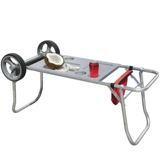 Carrinho Mesa para praia em alumínio - CAR0649 - Botafogo em Oferta na Shopee