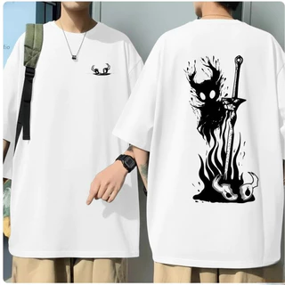 Camiseta Unissex Hollow Knight Jogo Vintage Desenho StreetWear Qualidade Premium Envio Imediato