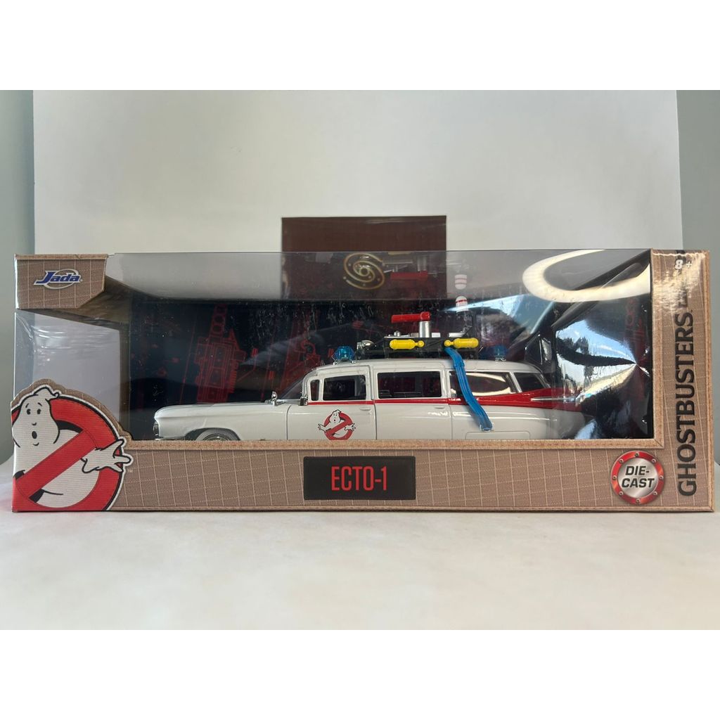 未開封　GHOSTBUSTERS ECTO-1 1/24 GHOSTBUSTERS ECTO - 1 | Shopee Brasil