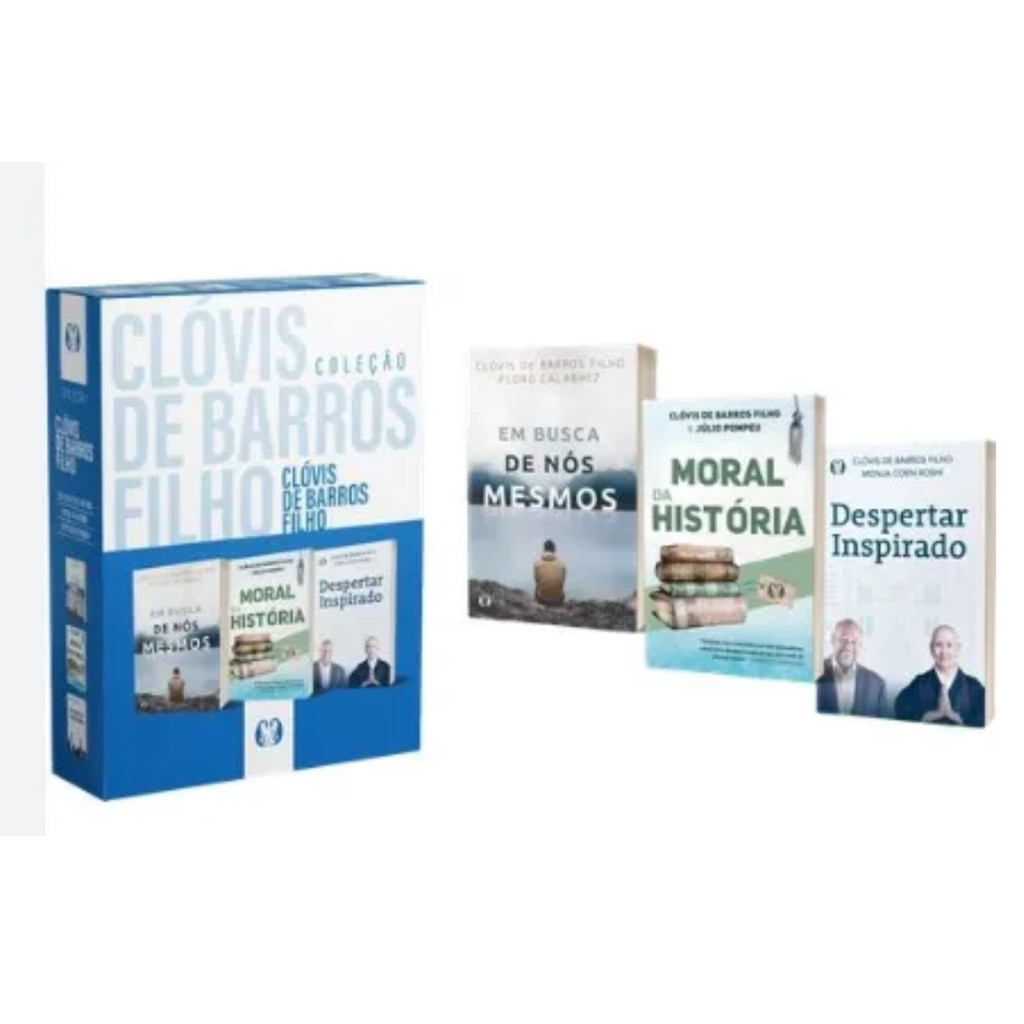 Coleção Clóvis de Barros Filho- 3 volumes Editora Citadel | Shopee Brasil