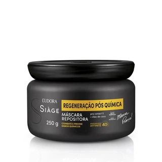 Eudora Máscara Repositora Siàge Expert Regeneração Pós Química 250g em Oferta na Shopee