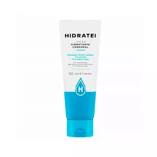 HIDRATEI HIDRATANTE CORPORAL LOÇÃO 50ML em Oferta na Shopee