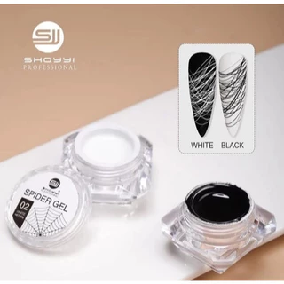 Gel Spider Teia de Aranha Branco ou Preto para Decoração de Unhas Nail Art Profissional em Oferta na Shopee
