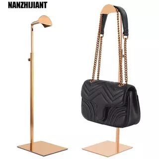 Suporte De Bolsa NANZHIJIANT , Prateleira Ajustável Durável De Aço Inoxidável , Conveniente em Oferta na Shopee