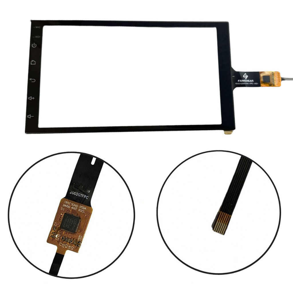 Tela Touch Screen Toque Tatil Vidro Multimidia Chinesa Capacitiva