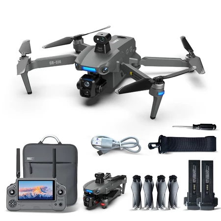 1080P 4K Drone Com GPS Inteligente Bateria De 50 Minutos E Alcance De 6KM – Com 2 Baterias