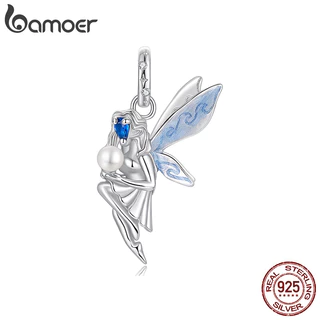 Bamoer 925 Prata Esterlina Pingente Oceano Elfo Diy Pulseira Jóias Para Presente Feminino em Oferta na Shopee