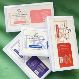 Unha Postiça Soft Gel D&Z 500 unidades em Oferta na Shopee
