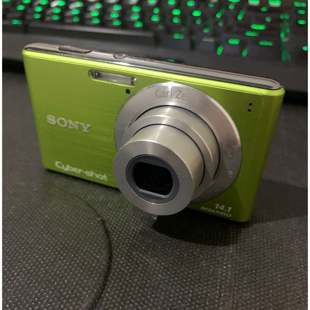 Câmera Digital Sony Cybershot Dsc-w530 Verde | Shopee Brasil