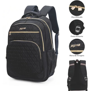 Ladies backpack, multi-color match, nylon impermeável saco de grande capacidade em Oferta na Shopee