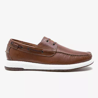 Mocassim Flop Pulse Marrom em Oferta na Shopee