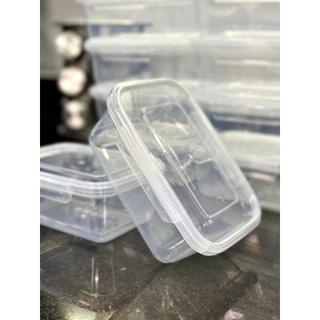 Kit Conjunto 10 Marmitas 800ml com travas Herméticas Transparente Reutilizáveis Livre de BPA — foto 6 — Achou Levou Brasil