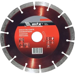 Disco diamantado segmentado 350 mm p/ concreto - 731659 MTX em Oferta na Shopee
