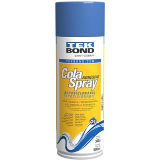 Cola Spray Reposicionável 500 ml - TekBond em Oferta na Shopee
