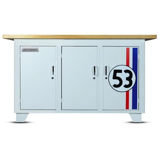 Bancada fechada c/ 3 portas RETRÔ 53 Rotterman em Oferta na Shopee