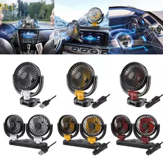 5V 12V 24V Ventilador Para Carro Elétrico Baixo Ruído Ar Condicionado Verão 360 Giratório
