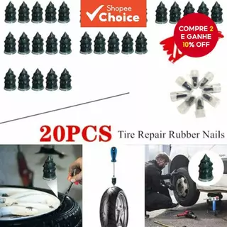 Unhas De Borracha Para Reparo De Pneus A Vácuo De Carro E Motocicleta , Ferramentas Portáteis De Alta Temperatura , 5-20 em Oferta na Shopee