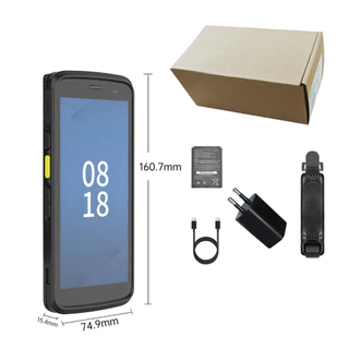 PDA Scanner Android 14 | Leitor de Código de Barras e QR Code | NFC | Wi-Fi Dual | Bateria 5000mAh em Oferta na Shopee