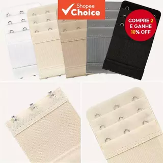 Ganchos De Substituição Para Extensor De Sutiã Macio – 10 Peças Bege , E Olhos Ajustáveis De 2/3 Fileiras Mulheres ​ em Oferta na Shopee
