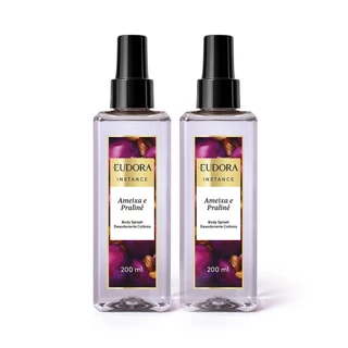Combo Instance: Body Splash Desodorante Colônia Ameixa e Praliné 200ml (2 unidades) em Oferta na Shopee