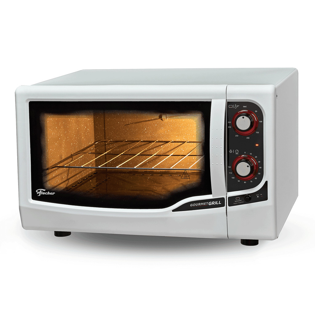 Forno Elétrico Fischer GOURMET GRILL Bancada 44L BRANCO 220V