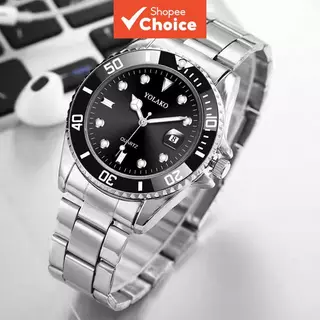 Relógio De Quartzo Com Pulseira De Aço , Estilo Calendário Minimalista Chique , Presente De Aniversário Ideal em Oferta na Shopee