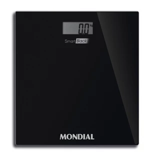 Balança digital para banheiro capacidade 150 kg Smart Black - BL-05 - Mondial em Oferta na Shopee