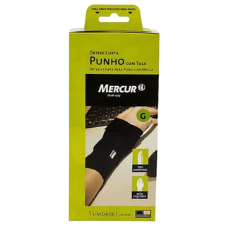 Ortese Curta Punho com Tala Bilateral Mercur Tamanho G 1 Unidade em Oferta na Shopee