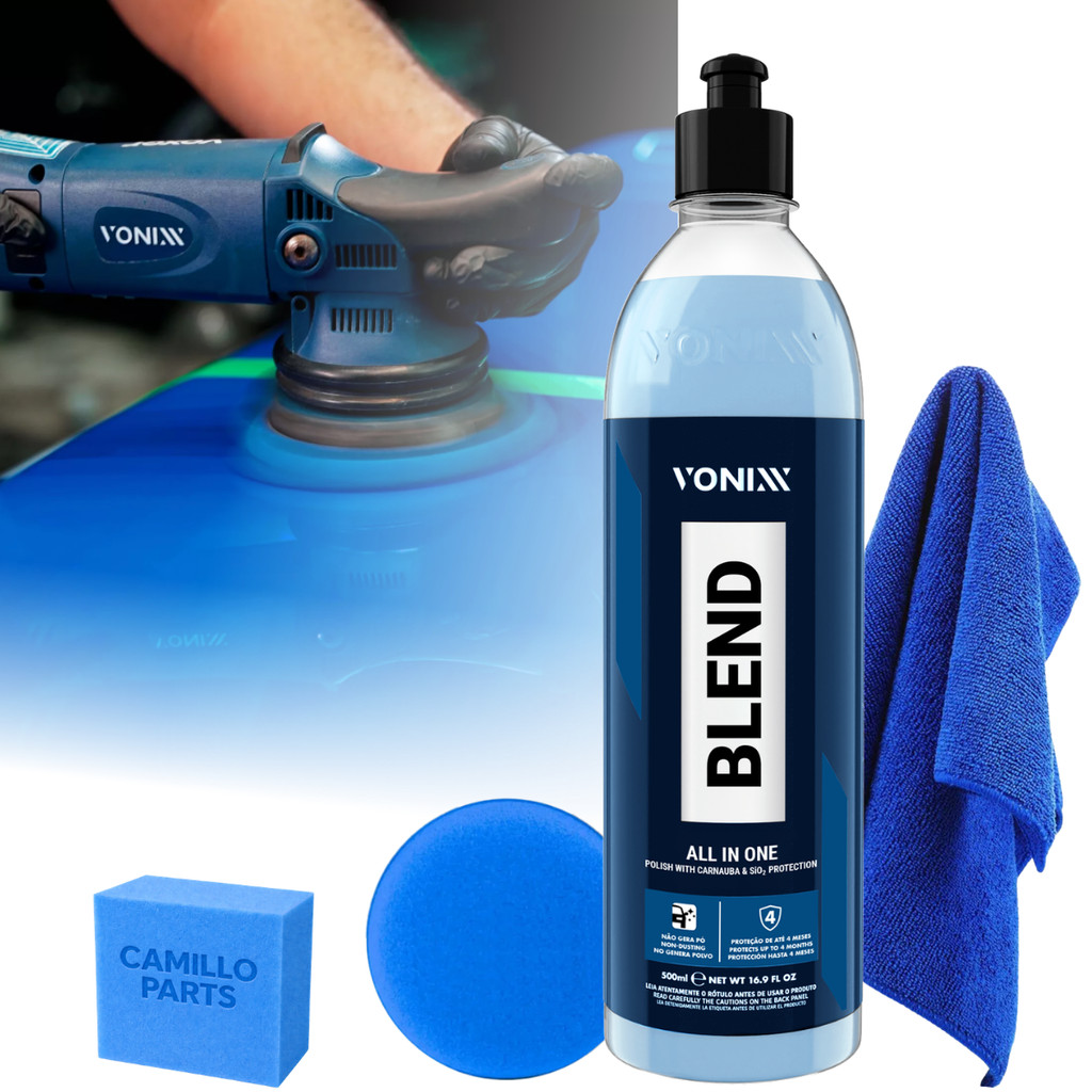 Cera Automotiva Blend All In One Silica Tira Riscos Vonixx Com ...