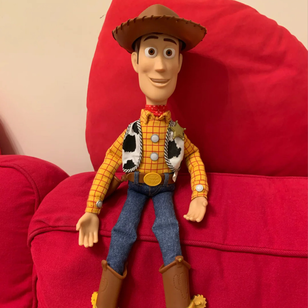 Brinquedo de Natal da Toy Story Brinquedo Infantil com Woody Falante