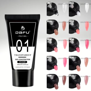 Polygel Para Molde F1 E Alongamento De Unha 30ml - Dafu em Oferta na Shopee