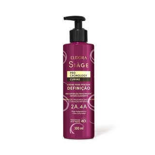 Creme para Pentear Definição Siàge Pro Cronology Curvas 300ml em Oferta na Shopee